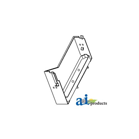 A & I Products Battery Box (RH) 5.2" x16.1" x23" A-AR26887